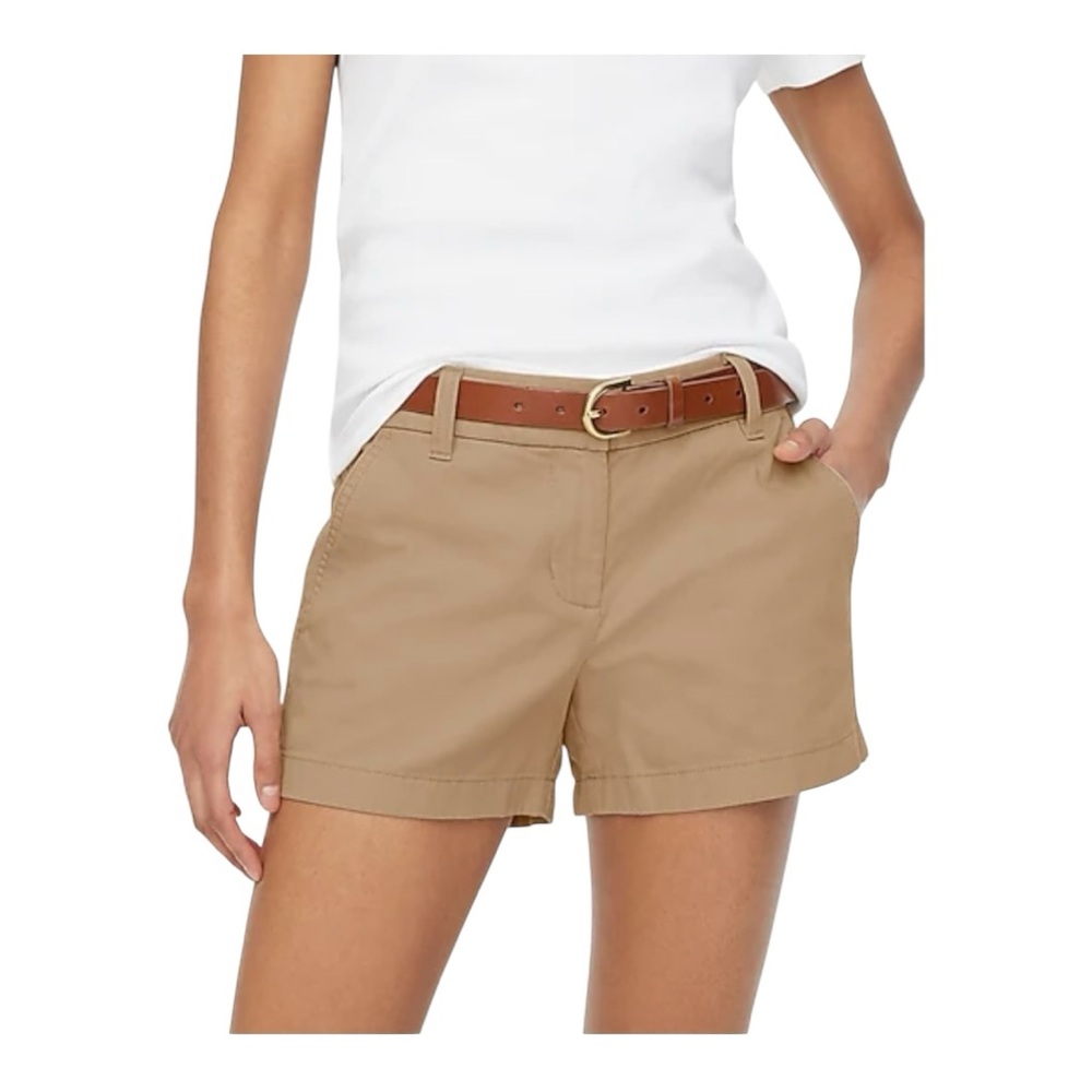 NWT J.Crew 3.5” Classic Chino Short Sz 0 H5616 - Picture 2 of 9